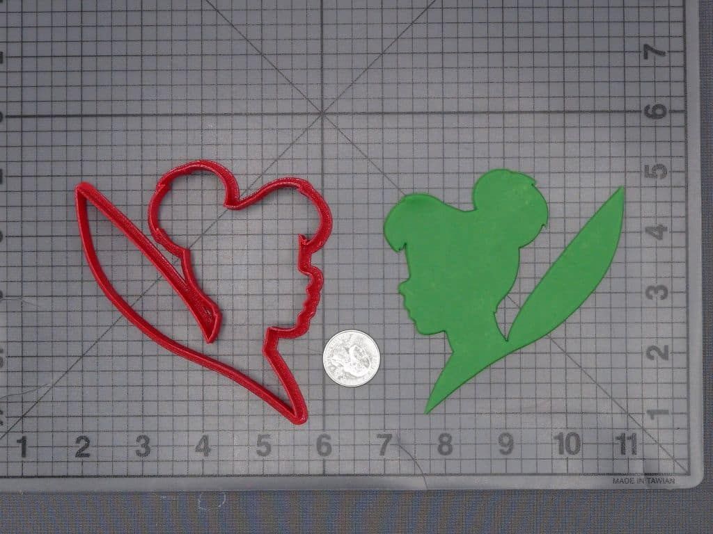 Peter Pan - Tinkerbell Head 266-K201 Cookie Cutter Silhouette