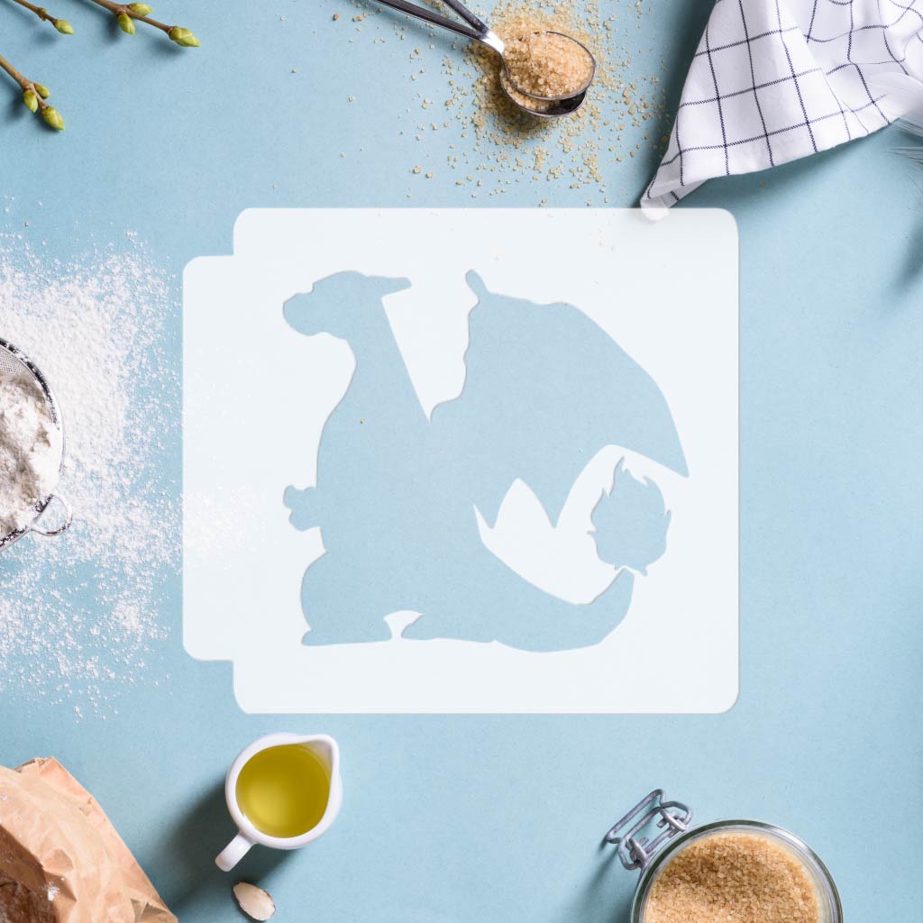 Pokemon - Charizard Body 783-I389 Stencil