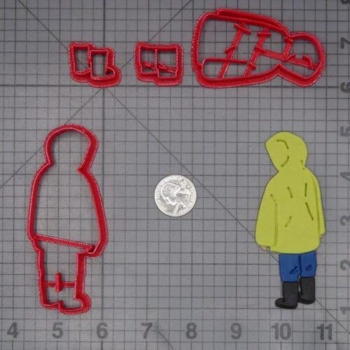 Raincoat Outfit 266-K289 Cookie Cutter Set