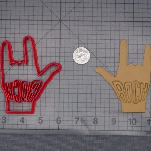 Rock and Roll Hand 266-K269 Cookie Cutter