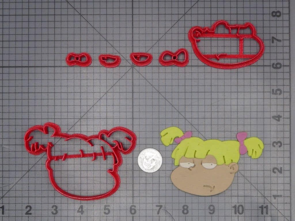 Rugrats - Angelica Head 266-K215 Cookie Cutter Set
