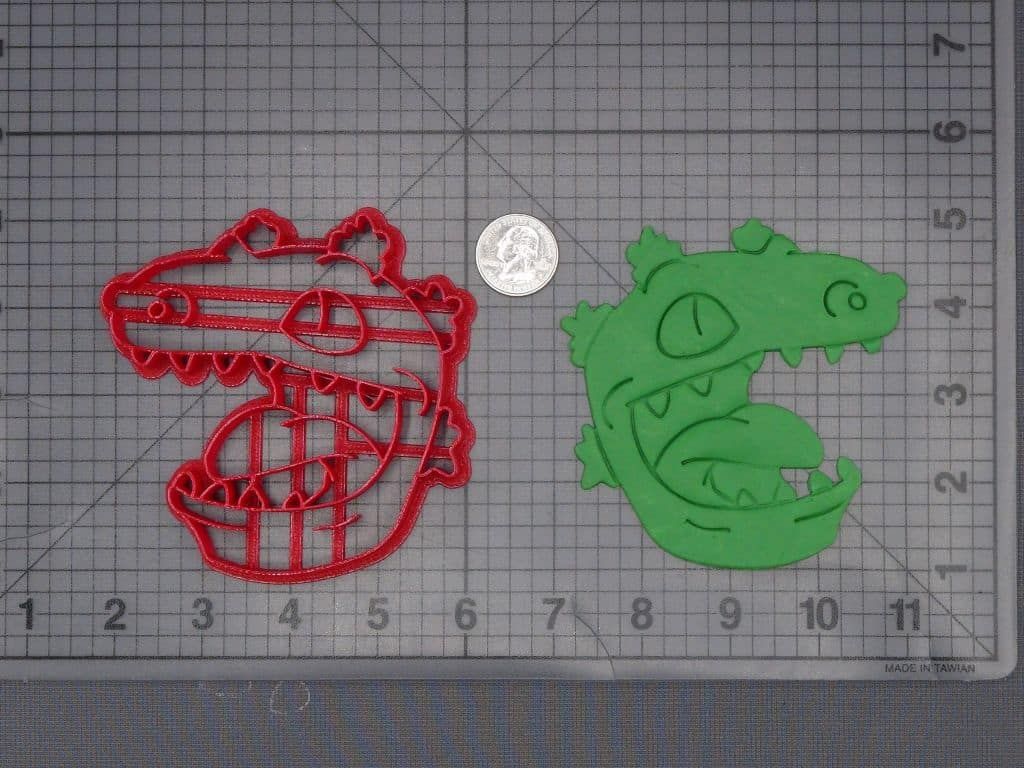 Rugrats - Reptar Dinosaur Head 266-K165 Cookie Cutter