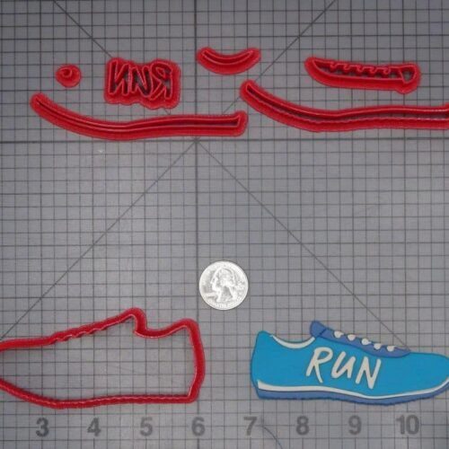 Run Shoe 266-K119 Cookie Cutter Set