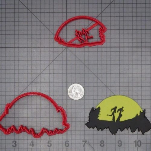 Running on Mountain 266-K017 Cookie Cutter Set
