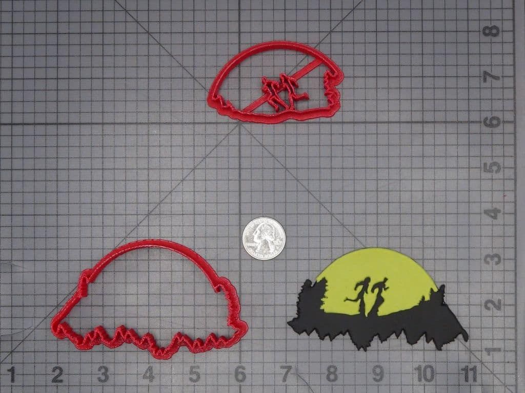 Running on Mountain 266-K017 Cookie Cutter Set