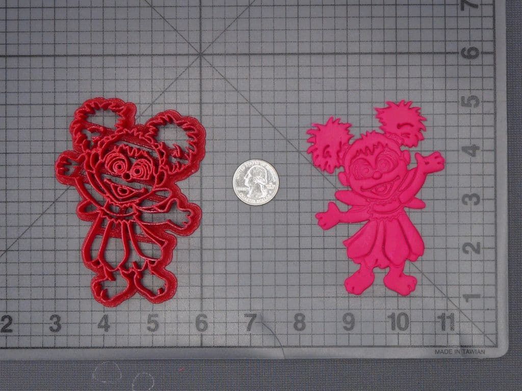 Sesame Street - Abby Body 266-K203 Cookie Cutter
