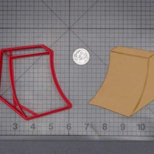Skateboard Ramp 266-K095 Cookie Cutter