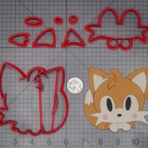Sonic the Hedgehog - Tails 266-K315 Cookie Cutter Set