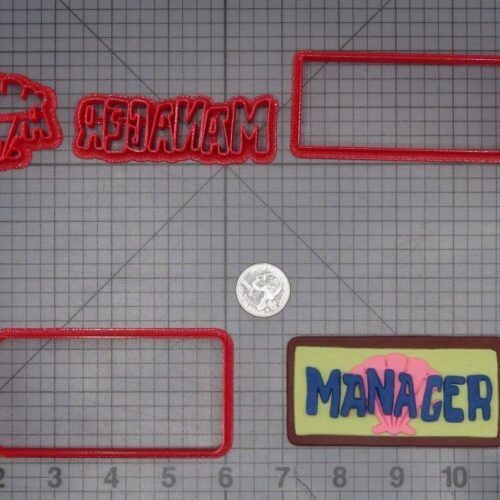 Spongebob Squarepants - Manager 266-K392 Cookie Cutter Set