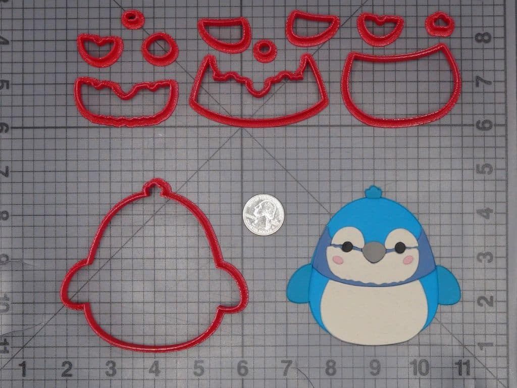 Squishmallow - Babs Penguin 266-K279 Cookie Cutter Set