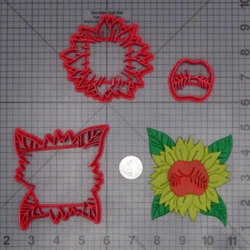 Sunflower Lips 266-K072 Cookie Cutter Set