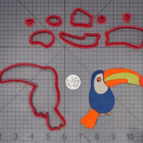 Toucan Bird 266-K192 Cookie Cutter Set