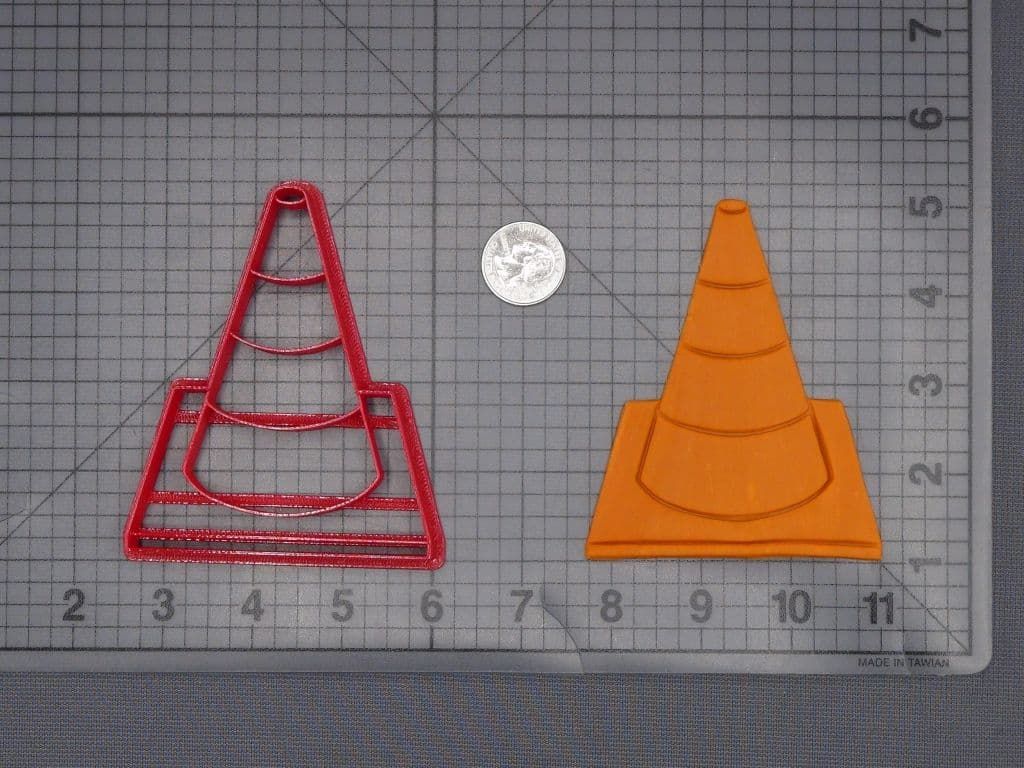 Traffic Cone 266-K195 Cookie Cutter
