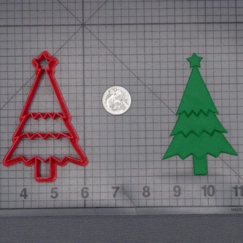 Tree with Star 266-K060 Cookie Cutter