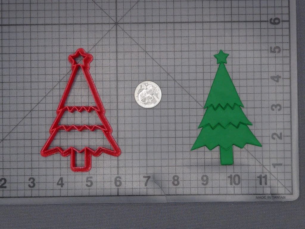 Tree with Star 266-K060 Cookie Cutter