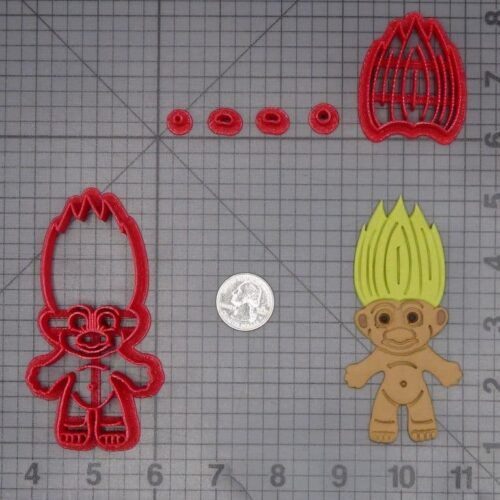 Trolls Body 266-K145 Cookie Cutter Set