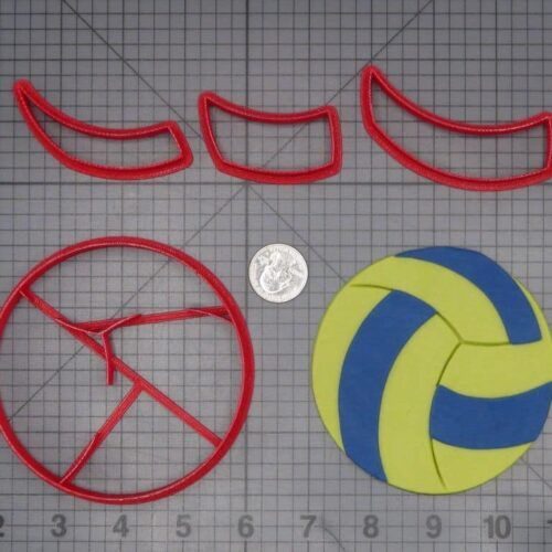Volleyball 266-K117 Cookie Cutter Set