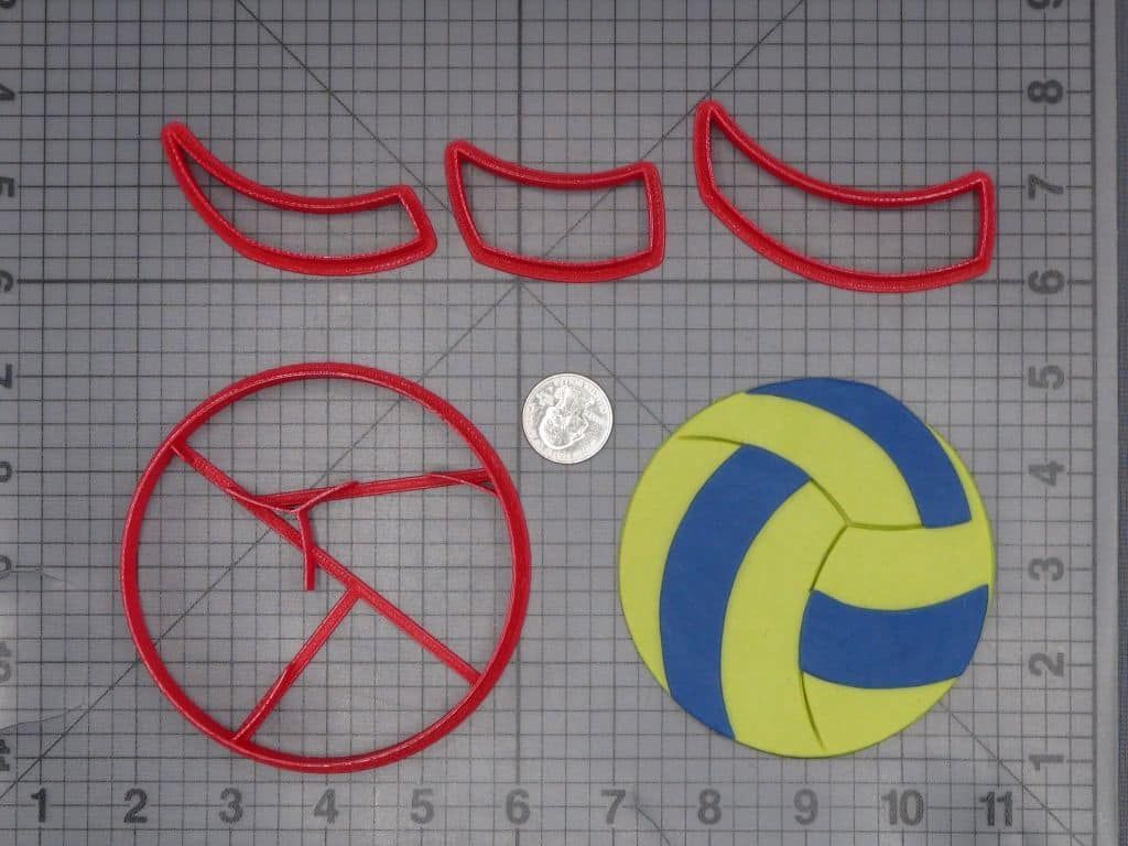 Volleyball 266-K117 Cookie Cutter Set