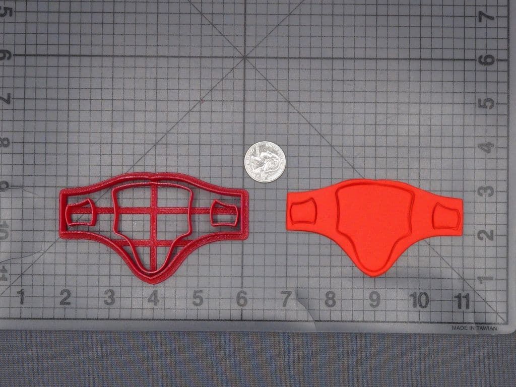 Wrestling Champion Belt 266-K268 Cookie Cutter
