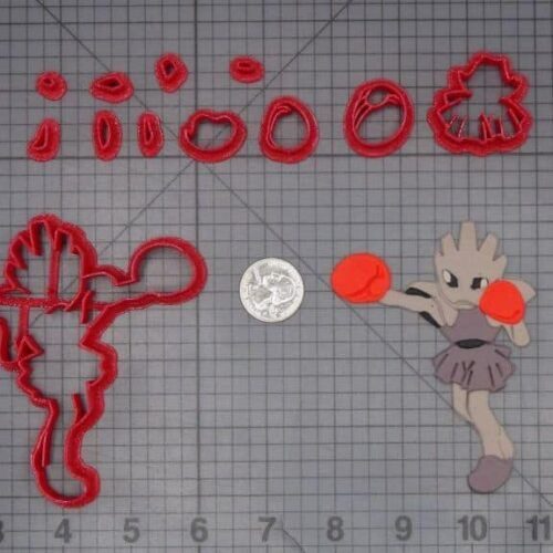 Pokemon - Hitmonchan Body 266-K352 Cookie Cutter Set