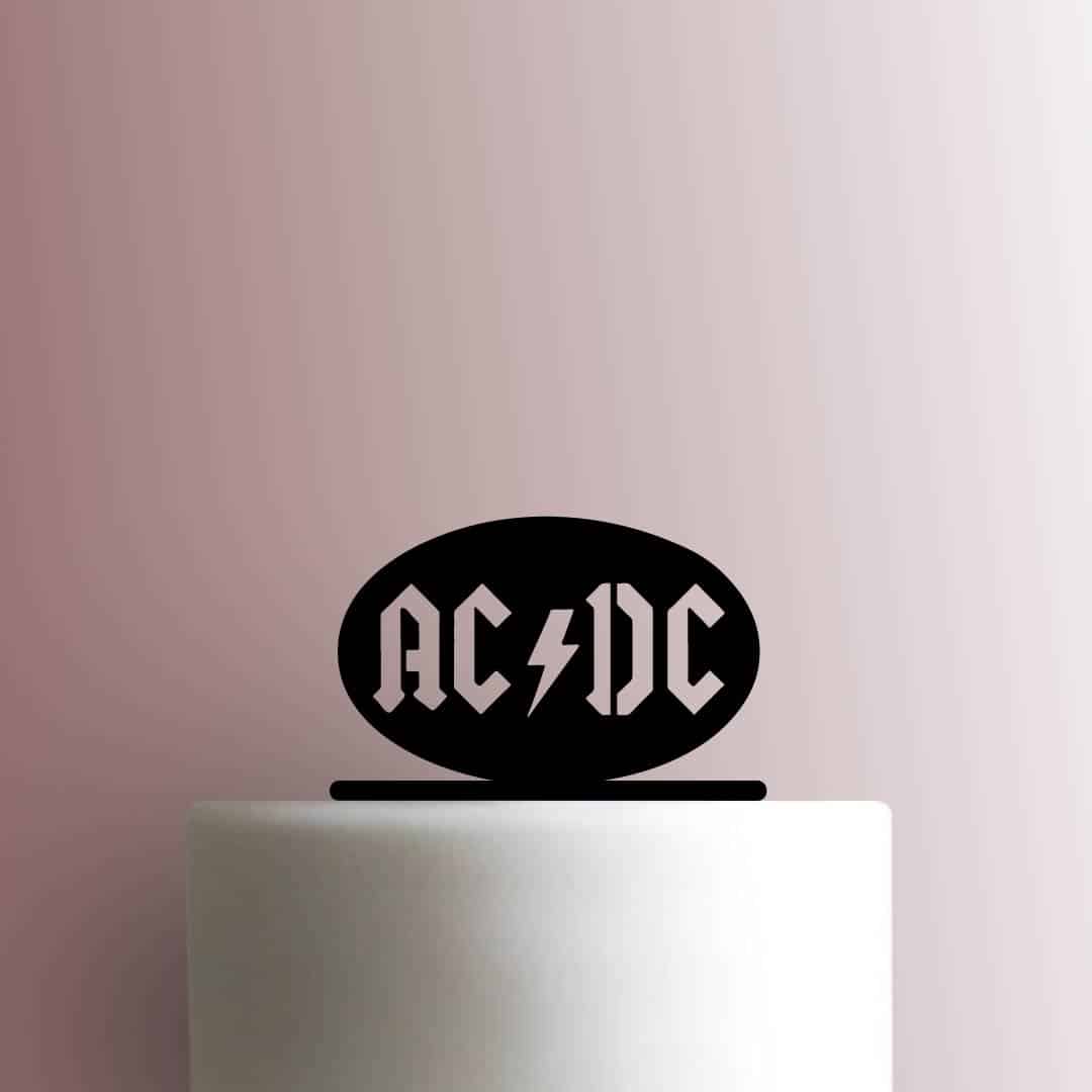 AC DC Logo 225-B797 Cake Topper