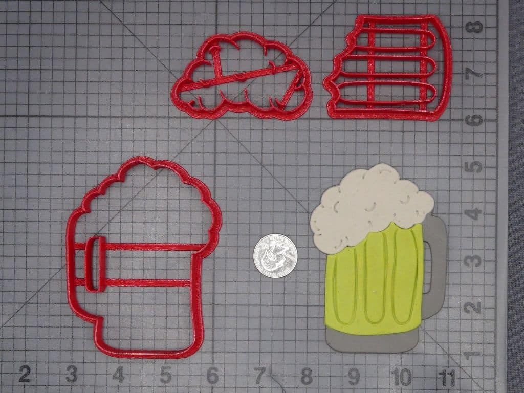 Beer 266-K332 Cookie Cutter Set