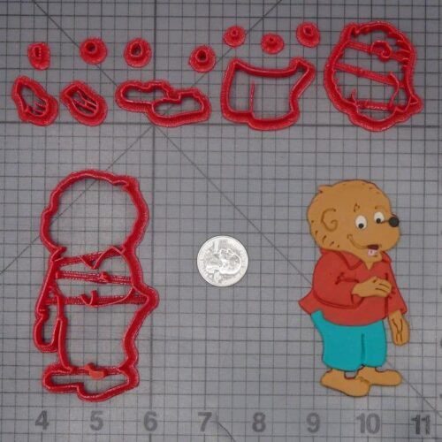 Berenstain Bear - Brother Body 266-K417 Cookie Cutter Set