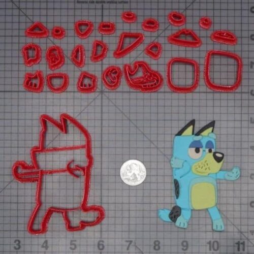 Bluey - Bandit Body 266-K382 Cookie Cutter Set