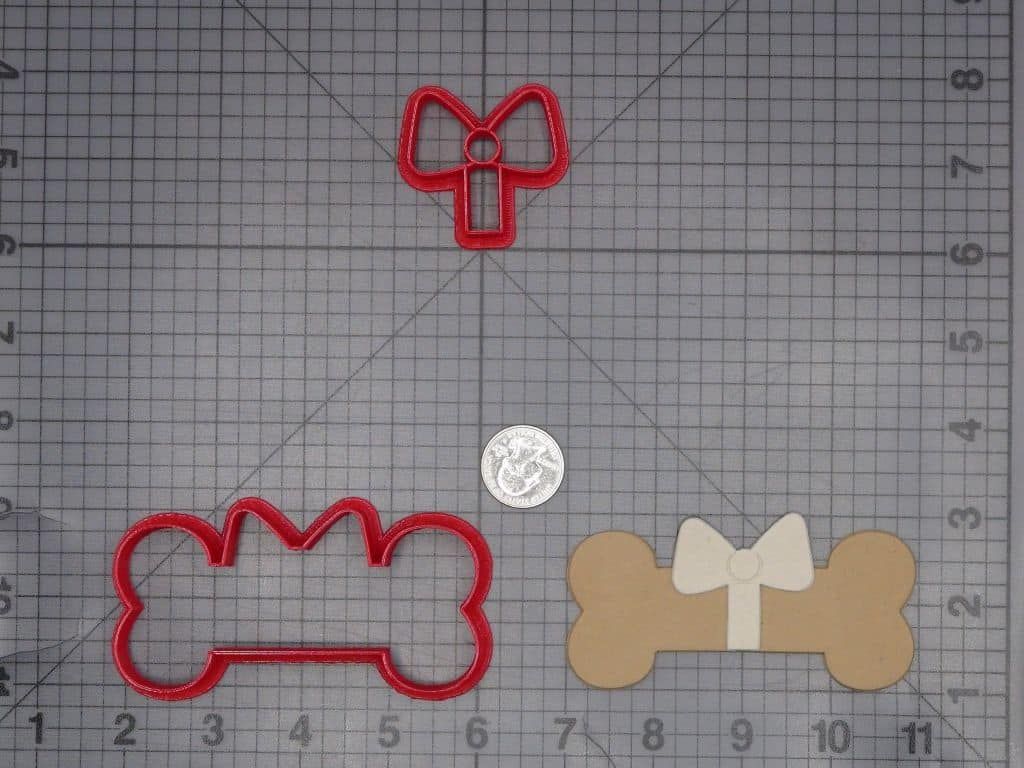 Bone Bow 266-K358 Cookie Cutter Set