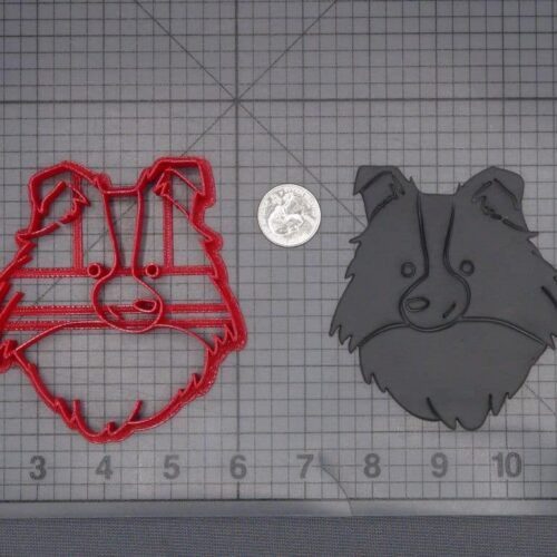 Border Collie Dog Head 266-K304 Cookie Cutter