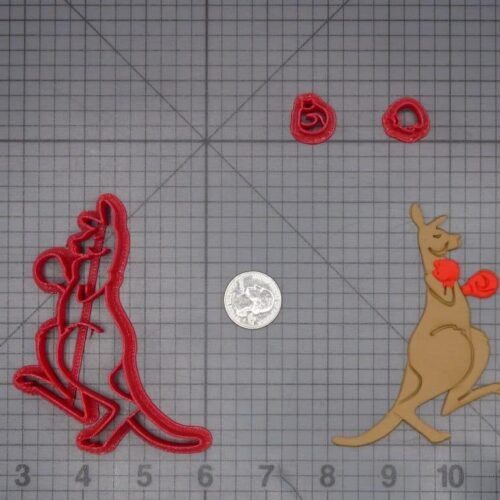 Boxing Kangaroo 266-K431 Cookie Cutter Set