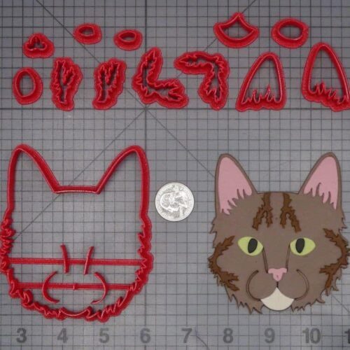 Cat Head 266-K360 Cookie Cutter Set