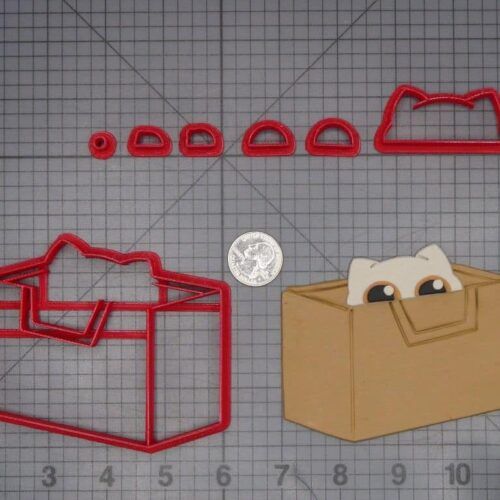 Cat in Bag 266-K333 Cookie Cutter Set