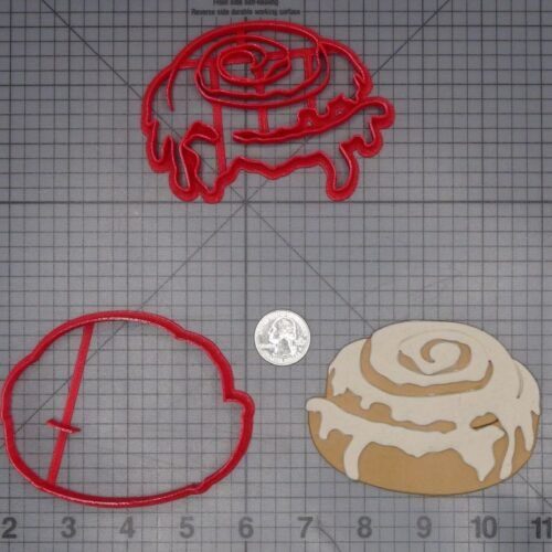 Cinnamon Roll 266-K433 Cookie Cutter Set