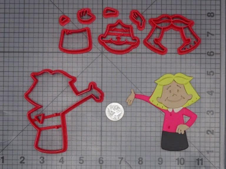 Clifford the Big Red Dog - Emily Elizabeth 266-K386 Cookie Cutter Set