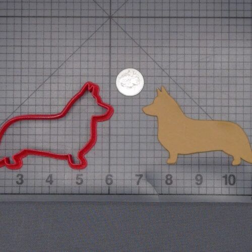 Corgi Dog Body 266-K335 Cookie Cutter Silhouette