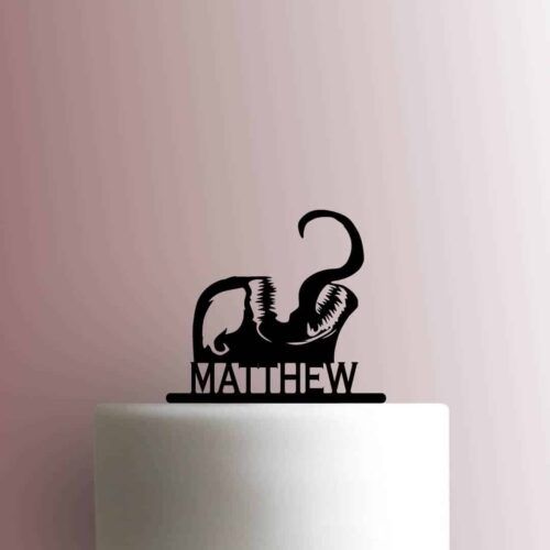 Custom Venom Name 225-B861 Cake Topper