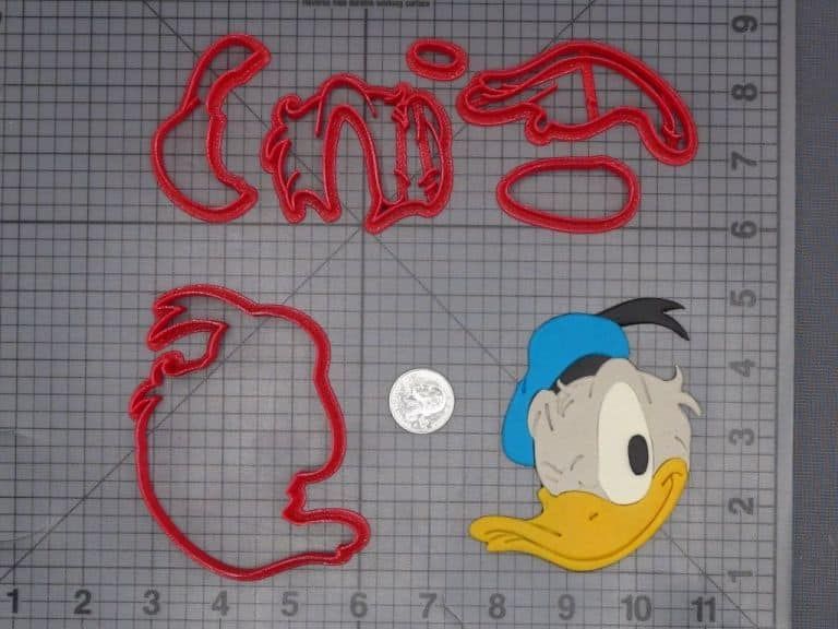 Donald Duck Winking Head 266-K385 Cookie Cutter Set