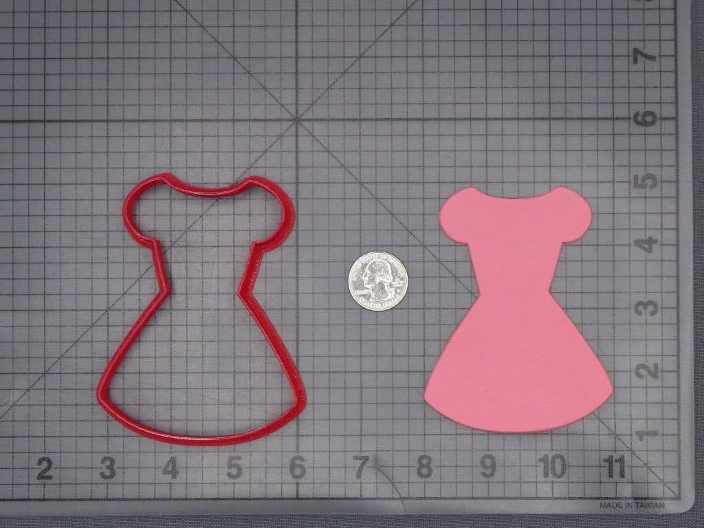 Dress 266-K371 Cookie Cutter Silhouette