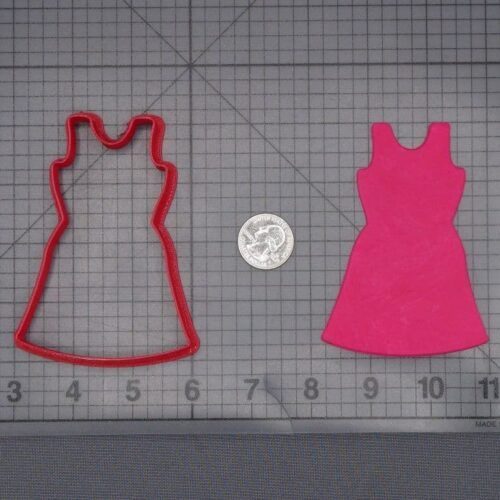 Dress 266-K442 Cooke Cutter Silhouette