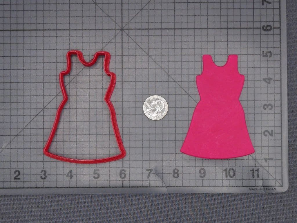 Dress 266-K442 Cooke Cutter Silhouette