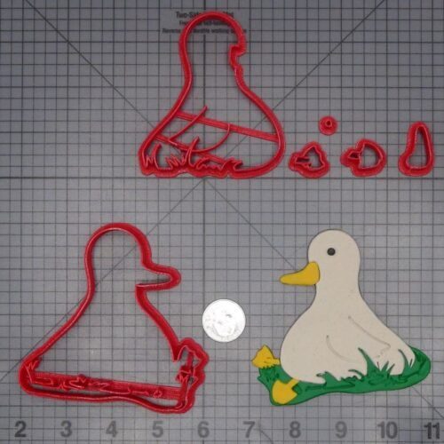 Duck in Grass 266-K489 Cookie Cutter Set