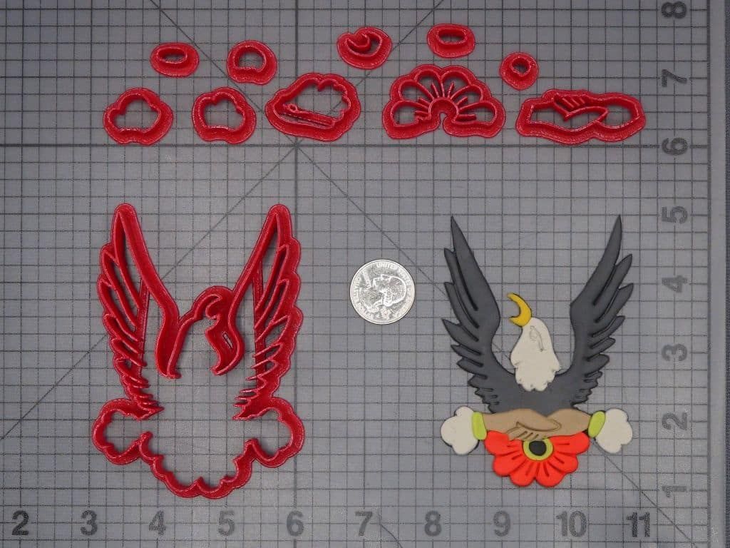 Eagle Handshake 266-K294 Cookie Cutter Set