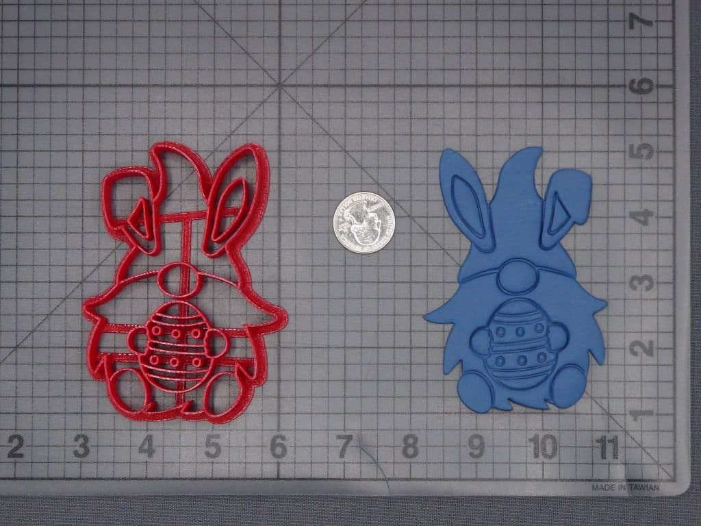 Easter - Gnome with Egg 266-K479 Cookie Cutter