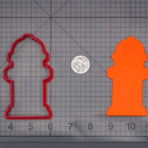 Fire Hydrant 266-K372 Cookie Cutter Silhouette
