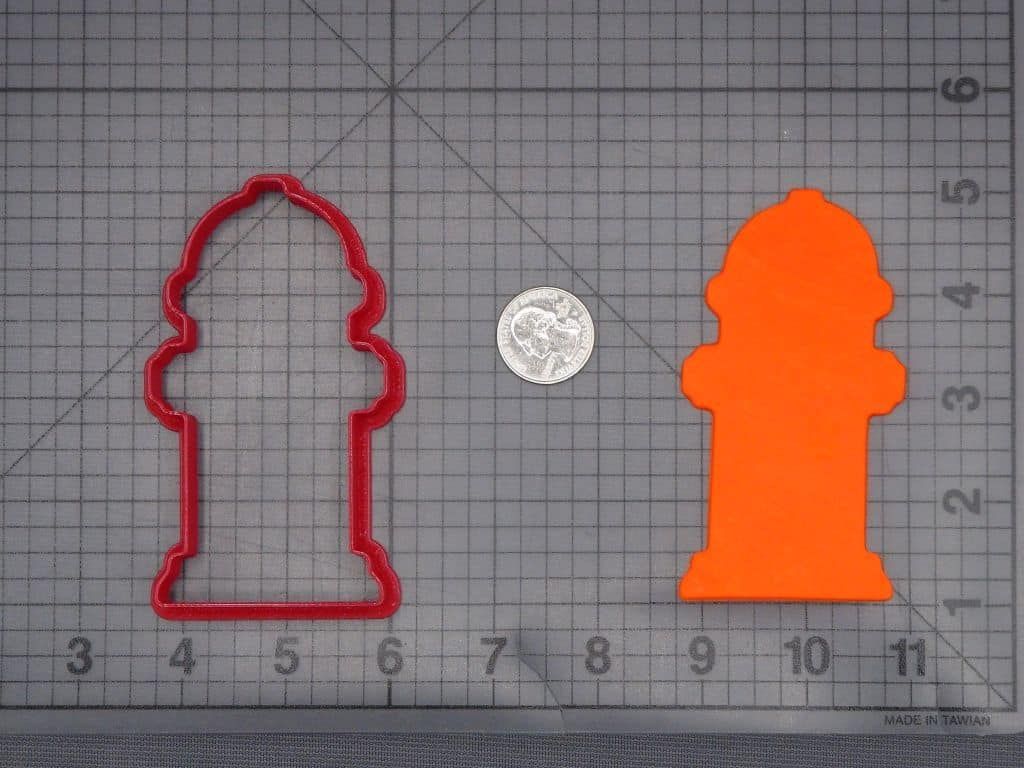 Fire Hydrant 266-K372 Cookie Cutter Silhouette