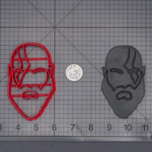 God of War - Kratos Head 266-K513 Cookie Cutter