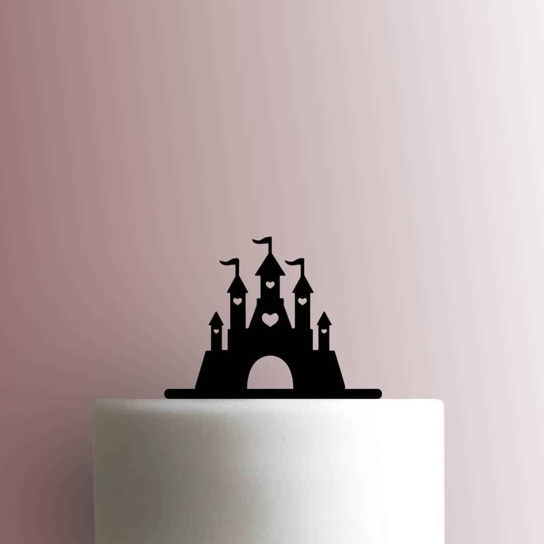 Heart Castle 225-B783 Cake Topper