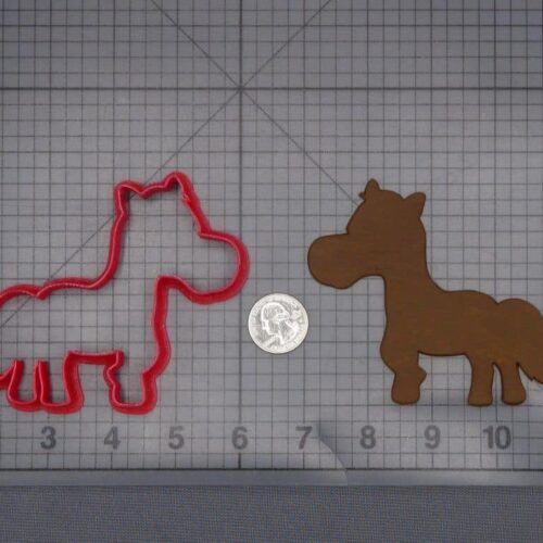 Horse Body 266-K337 Cookie Cutter Silhouette