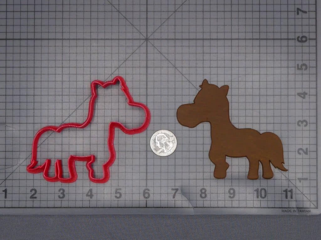 Horse Body 266-K337 Cookie Cutter Silhouette